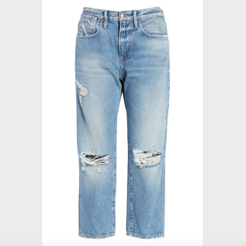 NWOT Frame Jeans - Le Stevie Crop